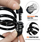 Bike Lock Cable 2 5ft Bike Lock With Combination For Bicycles Electric Scooters