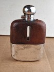 Antique James Dixon   Sons Gentleman s Hip Flask Silver Plate
