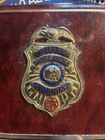 Lathrop Manteca Fire Chief Badge Mounted Award California State Seal District