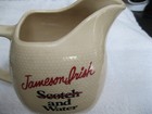 John Jameson Irish Whiskey Ceramic Handled Water Pitcher Nice Rare