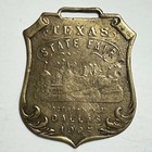 1907 Texas State Fair Dallas Embossed Watch Fob 1 5 h