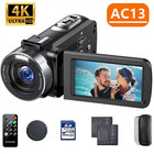    video Camera Camcorder Uhd Digital Camera Recorder 3 0 Inch 270 Degree Rotation
