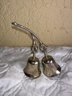 Vtg Mexican Taxco Sterling Silver Dinner Double Bell