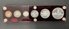 1959 Canada Proof Like Mint Set 6 Coins Uncirculated Card Holder Ungraded 