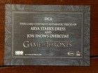 2025 Game Of Thrones The Great Houses Arya Stark Jon Snow Dual Costume Relic