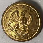 Set Of 2 Brass Us Navy Military Buttons Used During The Civil War