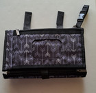 Kopi Baby Portable Travel Diaper Changing Pad   Travel Pouch  Black   Gray Arrow