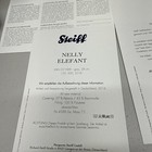 Steiff Nelly Elephant 021688 Limited Edition 370 500 Coa Box Tags