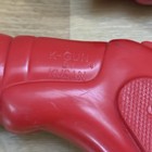 Vintage 1950   s K-gun By Kusan Toy Red Rubber Ping Pong Ball Shooter Lot Of 2