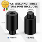 10 Pcs 5 8  X 1  X 1 5  Welding Table Fixture Pins Clamps Stop Alignment Square