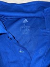 Fc Cincinnati Mls Soccer Blue Polo Orange Adidas Size L