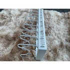 White Metal Pot Lid And Plate Organizer Rack