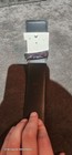 Silver Buckle Canvas Monogram Mens Belt Size 34