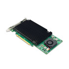 Pcie 3 0 X16 To 4 Xm 2 Ssd Nvme  Switchadapter Switch Card With Heatsink