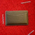 Cartier Black Leather Cardholder Wallet Collector Edition Ad Vip Gift