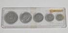 Venezuela 1960 s And 1970 s Uncirculated Coin Set In Holder 0 25 - 5 Bolivares