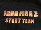 Marvel Studios Iron Man 2 Stunt Film Crew Xl T-shirt Robert Downey Jr