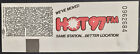 Unused Prince Lovesexy Tour Concert Ticket Oct 2  1988 Madison Square Garden Nyc