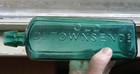 Pretty Teal Old Dr  Townsend s Sarsaparilla New York 1860 Civil War Era Bottle