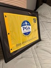 Jason Dufner Signed 2013 Pga Championship Pin Flag Oak Hill Country Club Golf