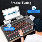 16-channel Audio Mixer Dj Mixing Console Professional Audio Mixer-power Adapter