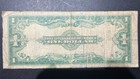 1923 Silver Certificate  1 Dollar Big Bank Note Blue Seal