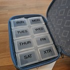 Vera Bradley Travel Pill Case Box  cat s Meow  Retired Nwt