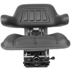 Universal Economy Tractor Seat With Adjustable Suspension     Black 510000bk