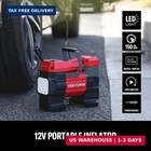 Craftsman 12v Tire Inflator Portable Air Compressor  Up To 150 Psi With Digital