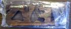 Vintage Wood Hanging Key Holder  New 