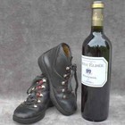 Vintage Pair Leather 1950 s Child Walking Boots Shoes Collectible Pi  ce Unique