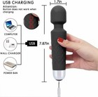 Wand Vibrating Massage Magic Full Body Therapy Motor 20 Speed Massager Usa