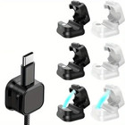 6 12pcs Magnetic Cable Clips   Cord Holder  Under Desk Cable Management