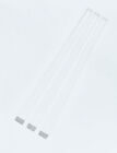 3 Pc 1 2    X 1 2  X 12    Long Square Clear Acrylic Plexiglass Lucite Rod  50  Inch