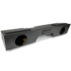 Sub Woofer Box Chevy Silverado 07-18 Ext Cab 2x8 Woofers Front Fire Ported