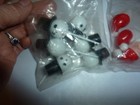 Lot Of 18 -  3 - 6 Pack  Vintage Nos Christmas Snowman   Santa Cupcake Picks