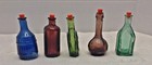 Vintage Wheaton Mini Bottles Lot Of 5 Made In Tiawan 3  Tall