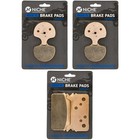 Niche Brake Pad Kit For Harley-davidson Softail Road King Front Rear Ceramic