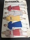 Vintage 1980s Butterick Top And Skirt Pattern Womens 4976 Size 6 8 10 Uncut