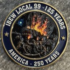 Ibew Local 99 Challenge Coin Cranston Rhode Island Gaspee Affair 1772 Protest
