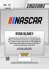 2026 Panini Instant Nascar  12 Ryan Blaney Team Penske Presale