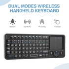 Rii K06 Mini Bluetooth Keyboard Backlit 2 4ghz Wireless Keyboard With Ir Lear   