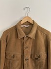 Vintage 70s Lee Riders 101 Jacket Brown tan Moleskin Trucker Xlarge Union Made 