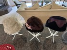 Lot 3 Vintage 40 50s Womens Hats