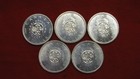 1864-1964 80  Canadian Silver Dollar 5 Coin Lot 3 Total Oz Silver