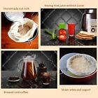 1-5 Pcs Organic Cotton Nut Milk Bag Reusable Food Strainer Coffee Cheese Cloth