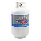 Flame King 30 Lb  Propane Tank With Type 1 Overfill Protection Device Valve  New