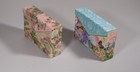 New Punch Studio Set Of 2 Floral Decorative Envelope Boxes W  Scented Soaps