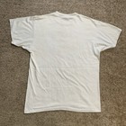 Vintage Us National Handcar Races T-shirt Adult Size M l Ivory Short Sleeve 80s