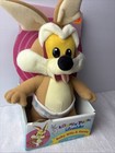 Vintage 1995 Tyco Looney Tunes Lovables Baby Wile E  Coyote Stuffed Plush 9   